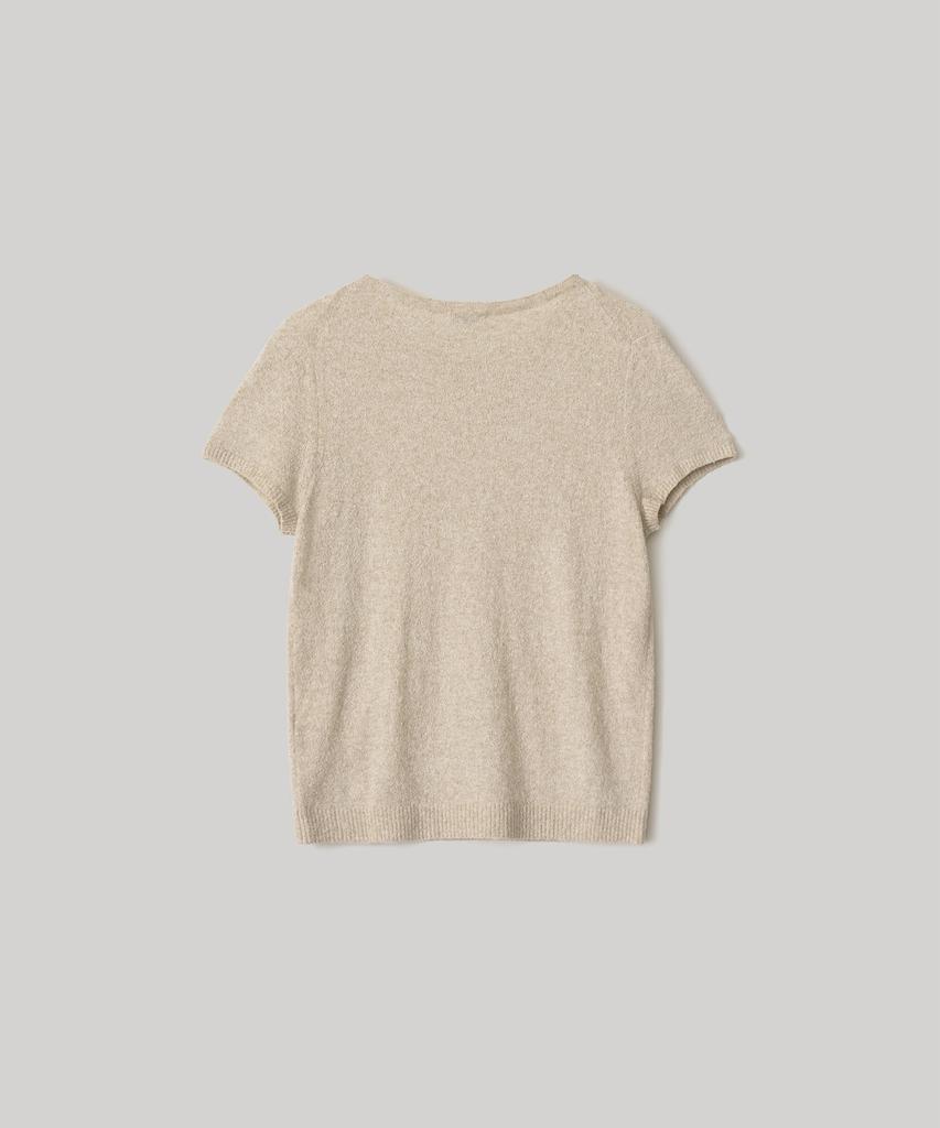 ANOTHER OFFICE WOMEN W. Basque Pullover (Light Beige)