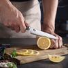 4 Inch Paring Knife With Wood Cover 3-layers Clad Steel AUS-10 Blade G10 Handle Cleaver Steak Utility Barbecue Kitchen Knives
