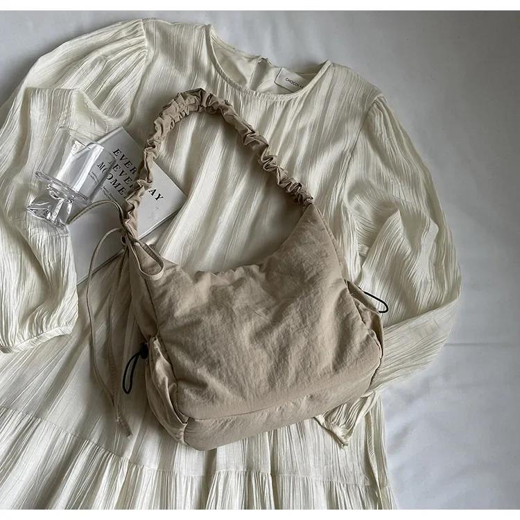 High-quality Nylon Women's Shoulder Bag Work Style Casual Crossbody Bag 2026 New Trend Fashion Y2K Handbags Travel Shopping