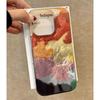 Gradient Color Block Phone Case for iPhone 16 Pro Max & 15/13 Swirl Design - Women's Protective Cover