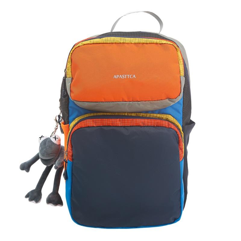 Ryggsäck med stor kapacitet Kvinnlig fritids student klass skolväska Utomhus klätterväska Pojkar rese ryggsäck