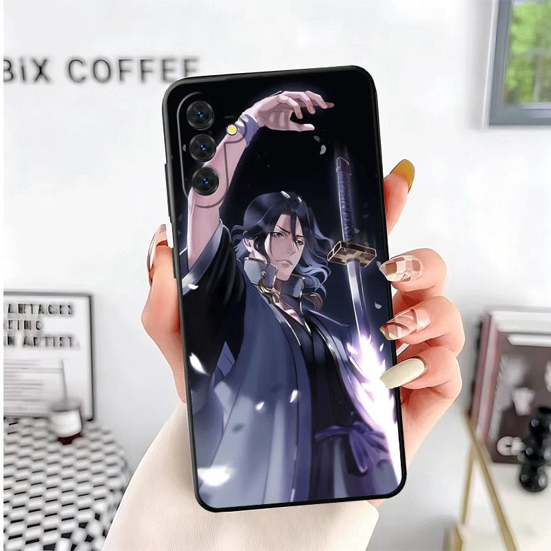 Bleach Kuchiki Byakuya Soft Phone Case for Samsung A17 A37 A57 A16 A26 A36 A56 A15 A25 A35 A55 A14 A24 A34 A54 A13 A23 A33 A53 A