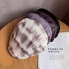Port Style Beaded Beret Hat For Women Autumn Winter Breathable Warm Sunshade Casual Fashion Accessory