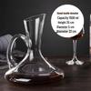 Red Wine Decanter with Handle