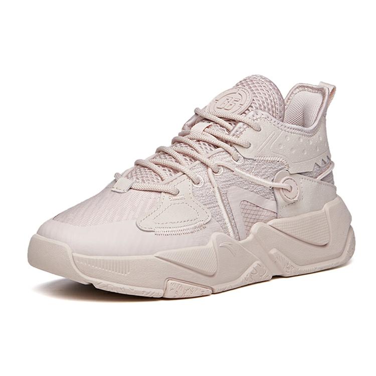 Anta Life Collection Comfortable Low Top Skateboard Shoes Women's Lotus Gray 122138084-5