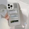 Oil Painting Cloud Sea Is Suitable for 16Pro Max IPhone 15 Phone Case IPhone Literary Style 13 Mirror 11 High End