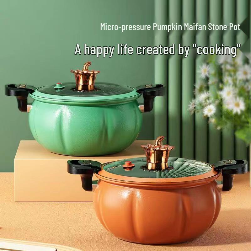 Multi-Purpose Non-Stick Pressure Cooker & Stewing Pot