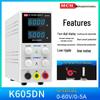 30V 5A/10A Adjustable DC Power Supply with Digital Display and Ammeter