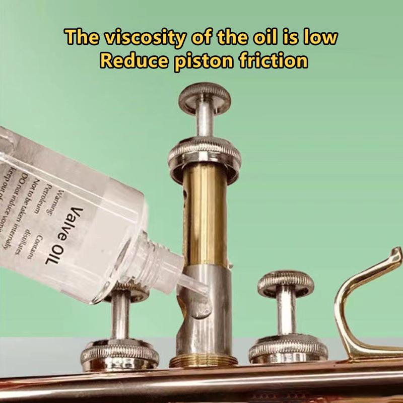 30Ml Valve Lubricating Oil For Saxophone Clarinet Trumpet Horn Saxophone Instruments For Brass Instruments Key Oil
