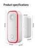 Allarme Sensore Magnetico WiFi per Porte/Finestre con Rilevamento Intelligente a Basso Consumo