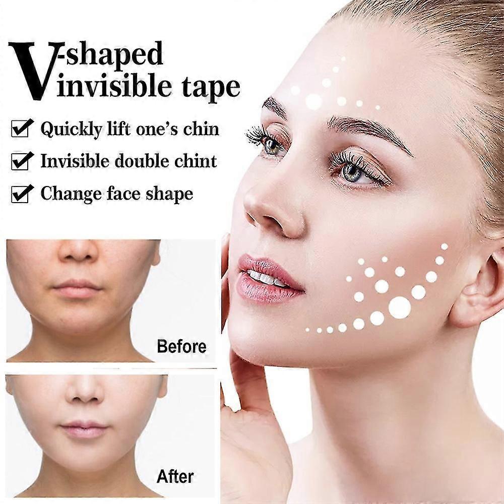 120x Invisible Face Lift Tape, Instant Face Lift Tape Double Chin Wrinkles Thin