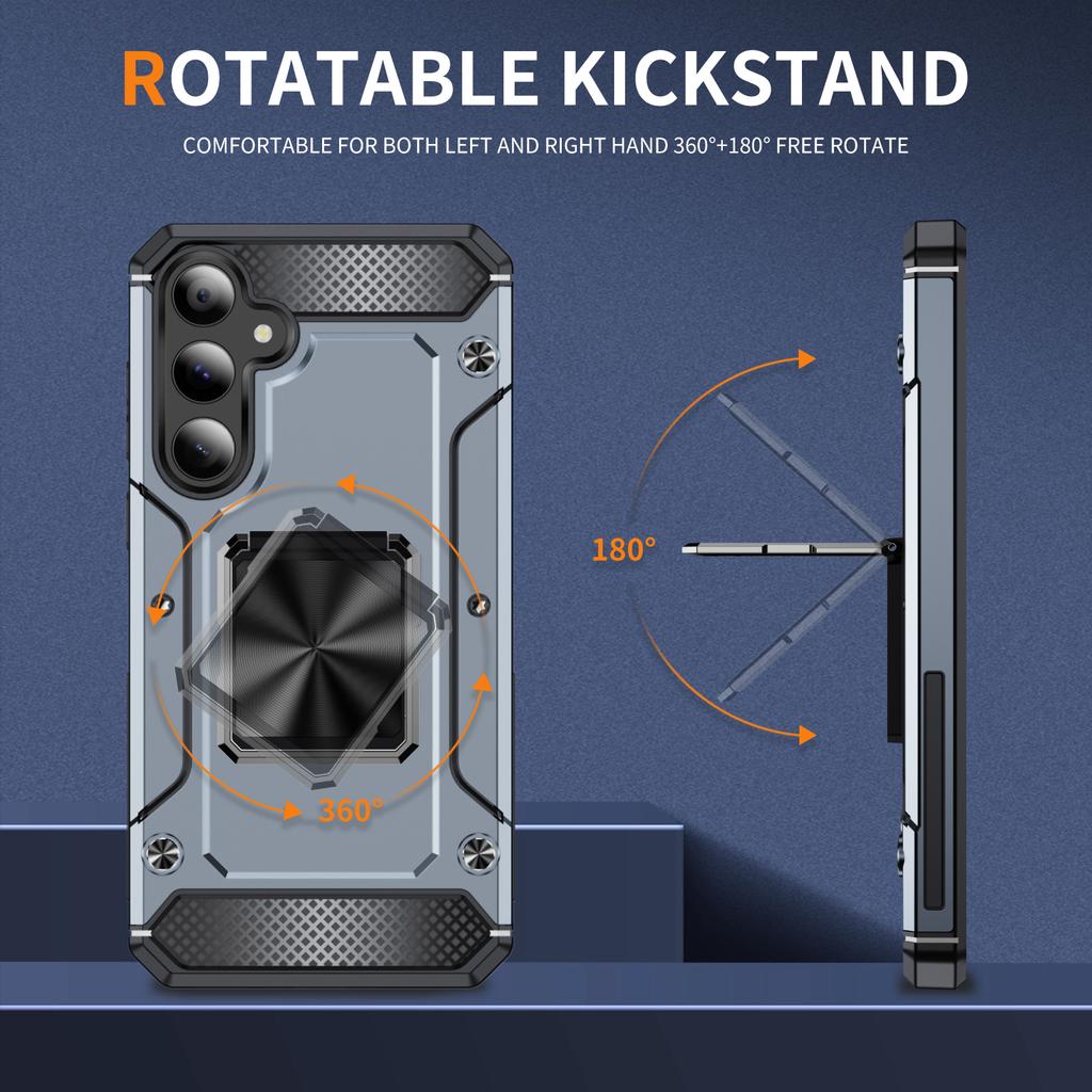 For Samsung Galaxy A54 5G Case PC+TPU Anti-Drop Phone Cover with Kickstand