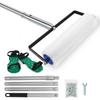 Kit de Instrumente pentru Podea Autonivelantă Kit de Instrumente pentru Nivelarea Podelei de Ciment Set cu Rulou & Greblă Casă DIY Nivelare Profesională a Solului