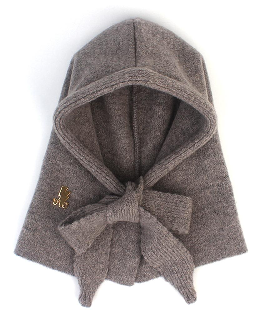 Yunibeosyeolkemiseuteuli Wool Strap Gray Open Balaclava
