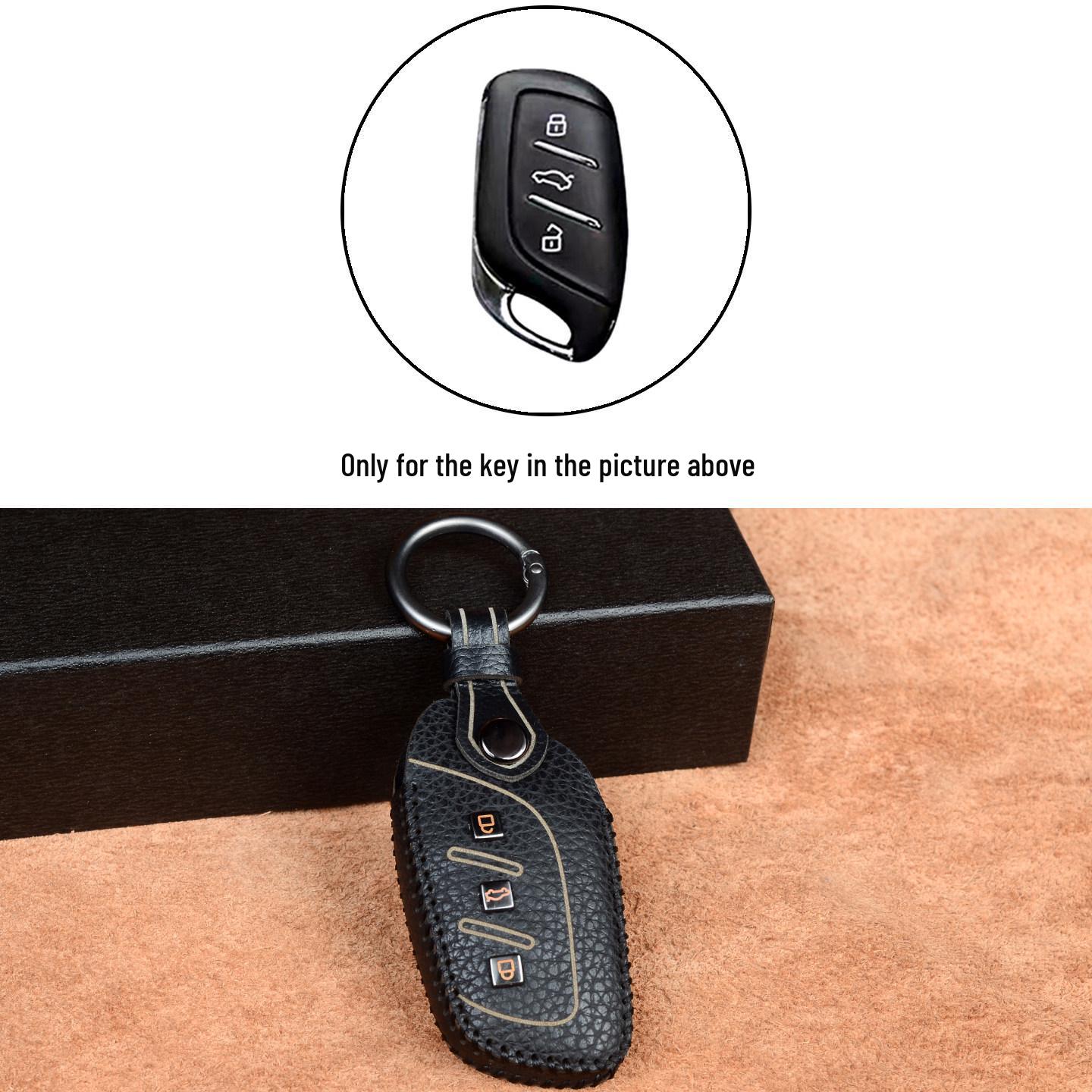 Roewe Feifan RX5/i5/i6/D7 Car Key Case with Buckle for RX3/iMAX8/eRX5/i6Max/ei6