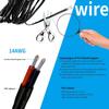 LED Lights Bar Wire Harness Kit With Remote Control 1Leads DC12V 40A Fuse Relay 3.5M/11.5FT 14AWG Wiring Harness Fit For LED Work Lights Driving Fog