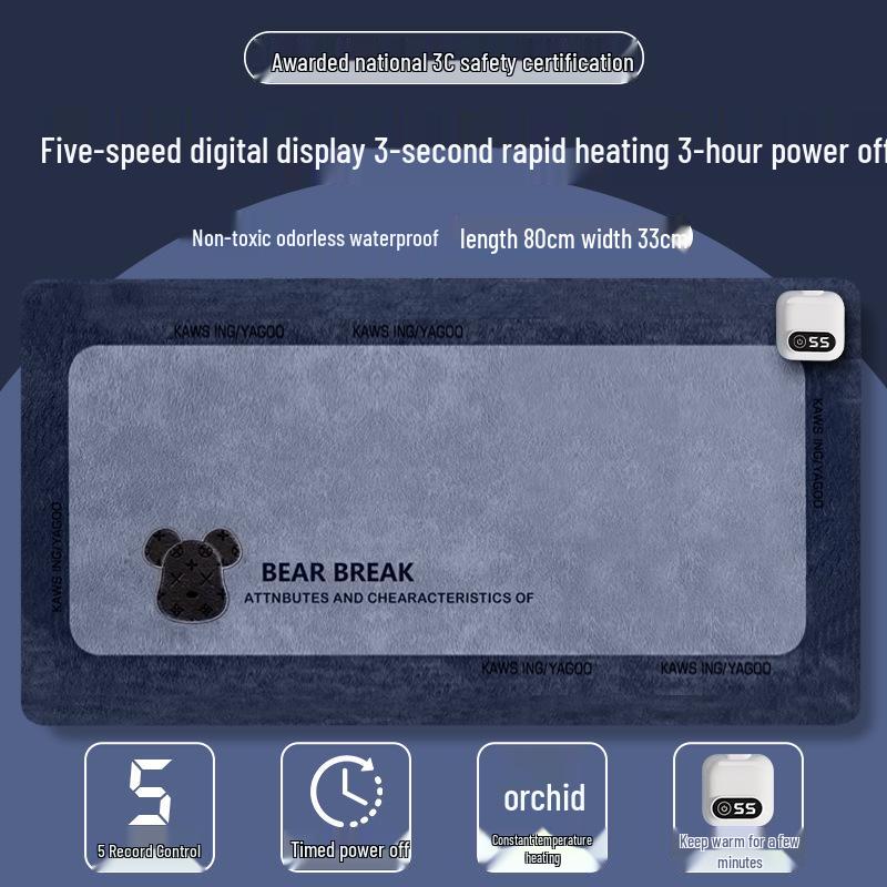 Ofis, Masaüstü ve Ödev Kullanımı İçin Kışlık Isıtmalı Fare Altlığı - Erkekler, Kadınlar ve Çocuklar İçin Mükemmel