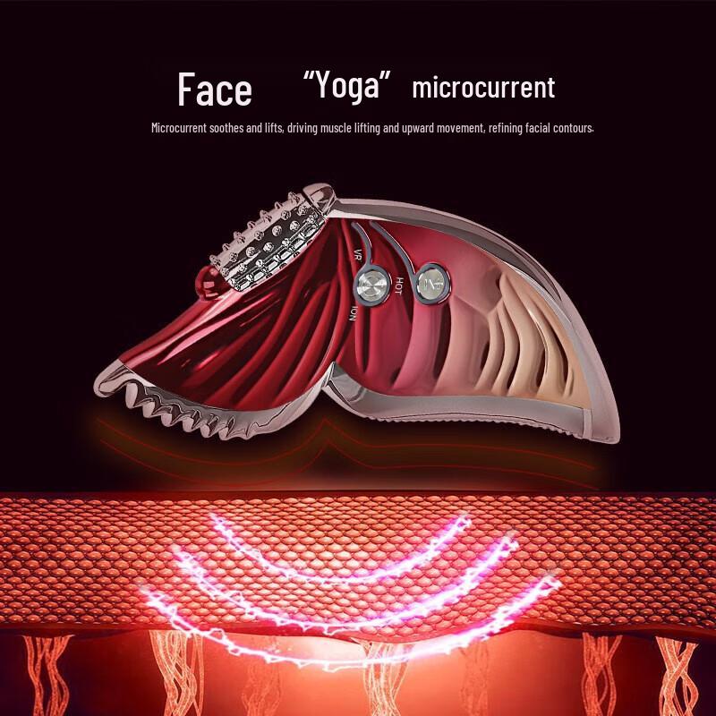 K-SKIN KD887 Microcurrent Guasha Facial Roller & Lifting Device CN plug (adapter included)