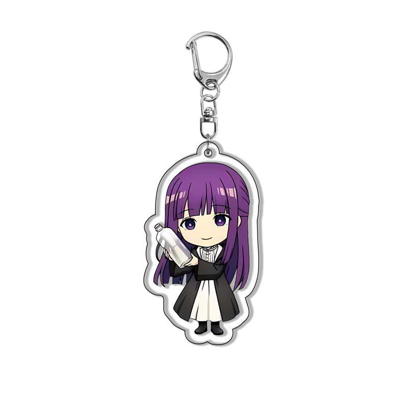 Frieren Beyond Journeys End Anime Acrylic Keychain Pendant Jewelry Related Products Key Chain Friends Gift Bag Charms Souvenir