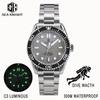 SEA KNIGHT Men Dive Watch 300M Waterproof C3 Luminous 316L Steel Sapphire Crystal NH35 Automatic Mechanical Diving Watch