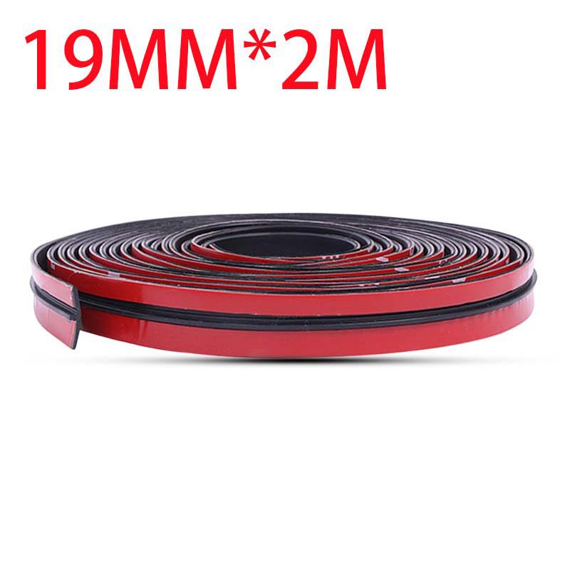 14/19mm benzi de etanșare pentru mașină protecție etanșare margine uși parbriz acoperiș etanșare cauciuc izolare fonică