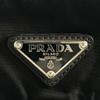 Prada Re-Nylon Triangular Logo Shoulder Bag Nylon Black Women BT0520 Used