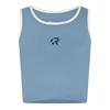 Red Run Womens/Ladies Baby Logo Cropped Slim Tank Top