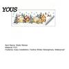 Seasonal Home Decoration Christmas Snow Village Static Window Cling, Glowing Warm Scenery Sticker Snowy Wall Decals for Glass, Snowman House