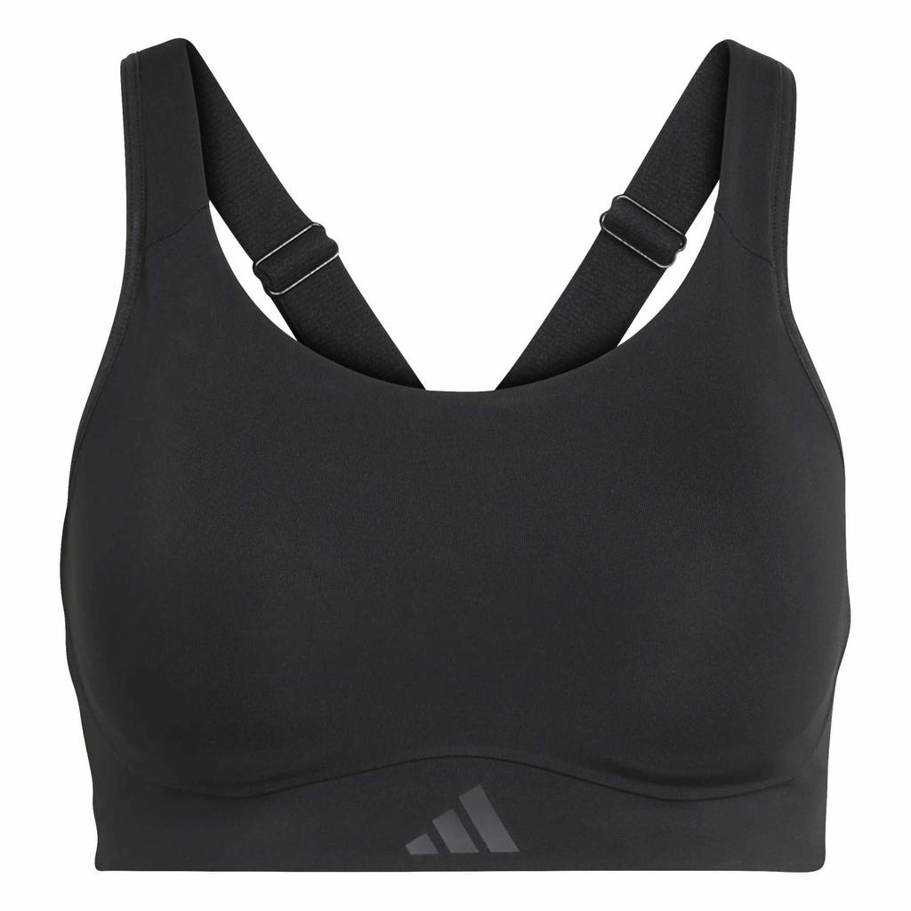 Women's adidas OPTIME WORKOUT sports bra black JN6896 r S AB