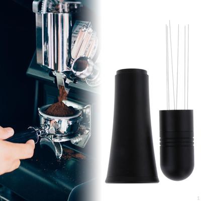 Kaffee-Rührwerk mit Ständer, Handwerkzeug, 7 Nadeln 0,4 mm, Professioneller Espresso
