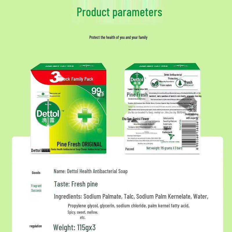 Dettol Antiseptic Soap Bars