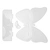 3 Pcs Silicon Mold DIY Crystal Epoxy Resin Wall Mount Butterflies Shelf Rack Mold Aromatherapy Silicone Mold