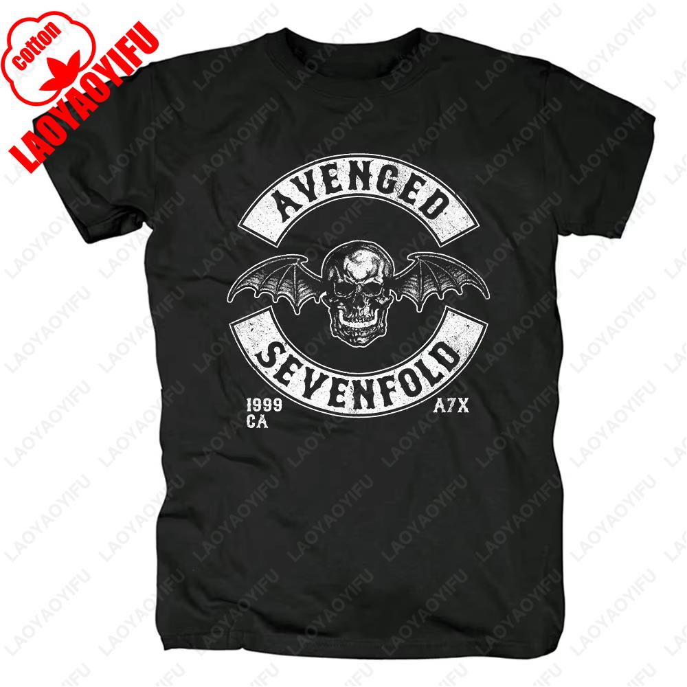 Harajuku Metalcore Rock Band Graphic Tee Vintage Heavy Metal Streetwear TShirt for Men Distressed Hip Hop Print Tshirt Tops