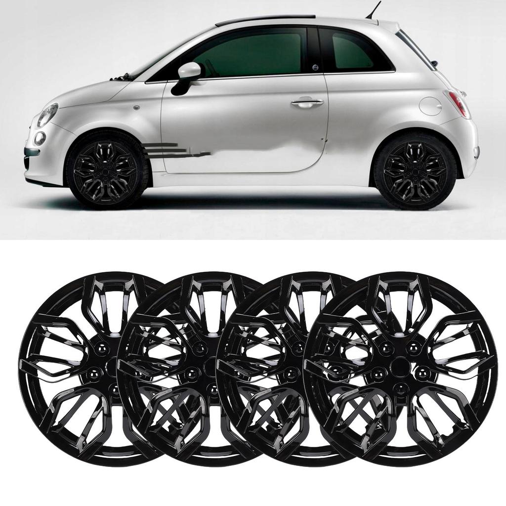 4PCS 15 Inch Wheel   Cover Hub S Clip On Stylish ABS Wheel Hub Cover Replacement for   208