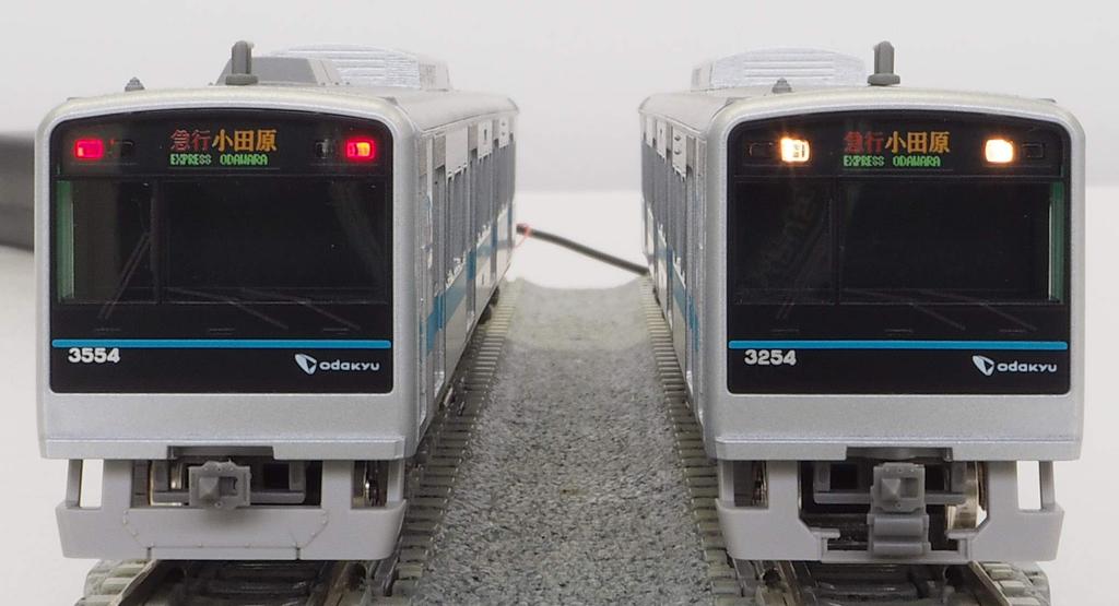 Greenmax N gauge Odakyu 3000 series first train 3254 formation, brand mark included, 6-car formation set, motorized 30702 model train