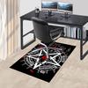 1pc Baphomet Satanism Carpet, Office Rug Outdoor Mat Home Decor Area Carpet Festival