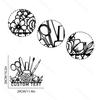 Metal Wall Art Nail Tech Sign Personalized Shop Name Decor Hot Sale