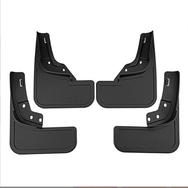 Set of Black ABS Mud Flaps for Ford F-150 Lightning