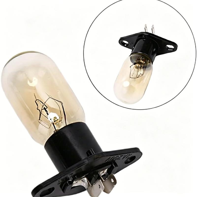 נורת תנור מיקרוגל 230V 20W 48 מ"מ תקע עמידות לחום גבוה להחלפה במיקרוגל ביתי