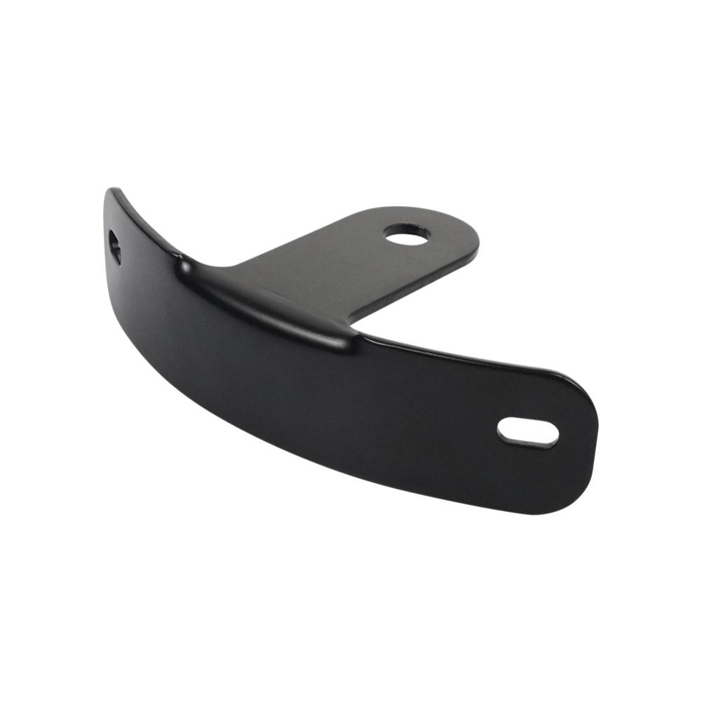 Garage Use Motorcycle Customization Curved Holder As Shown In The Figure Black Steel Material Easy Installation