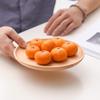 Rubberwood Round Serving Plate