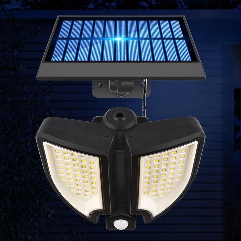 Solar Split Wandleuchte LED Gartenleuchte Outdoor wasserdicht Induktion Solarbeleuchtung Straßenlaterne