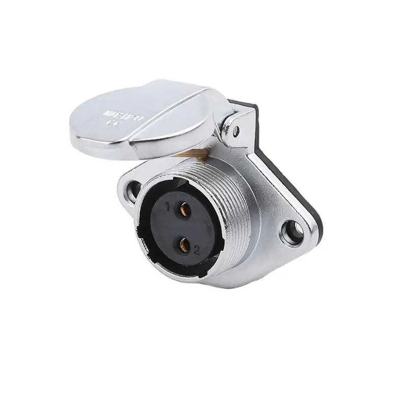 WEIPU WS20 TQ+ZG Multi Core 2 3 4 5 6 7 8 9 12 15Pin M20 Waterproof Connector Electrical Soldering Male Plug Female Socket