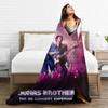 Jonas Music Concert Album Flannel Blankets Quality Super Warm Brothers Guitar Bedding Throws Winter Camp Bedroom Cute Bedspread