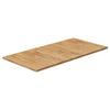 343010 vidaXL Bathroom Countertop Light Brown 80x40x1.5 Cm Treated Wood