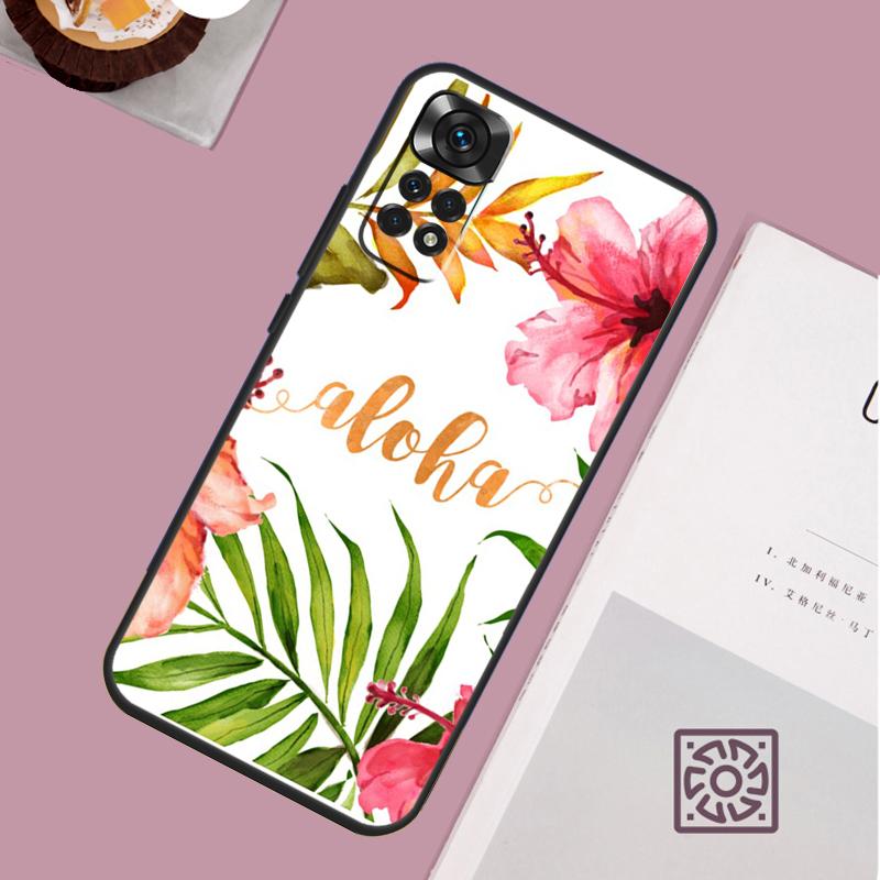 Hawaii Aloha Case For Xiaomi Redmi Note 12 9 10 11 13 Pro Plus 9S 10S 11S 12S Redmi 12 10C 12C 13C Cover