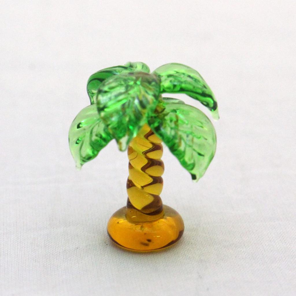 Forcart Cute Handmade Glasswork Palm Tree (Small)