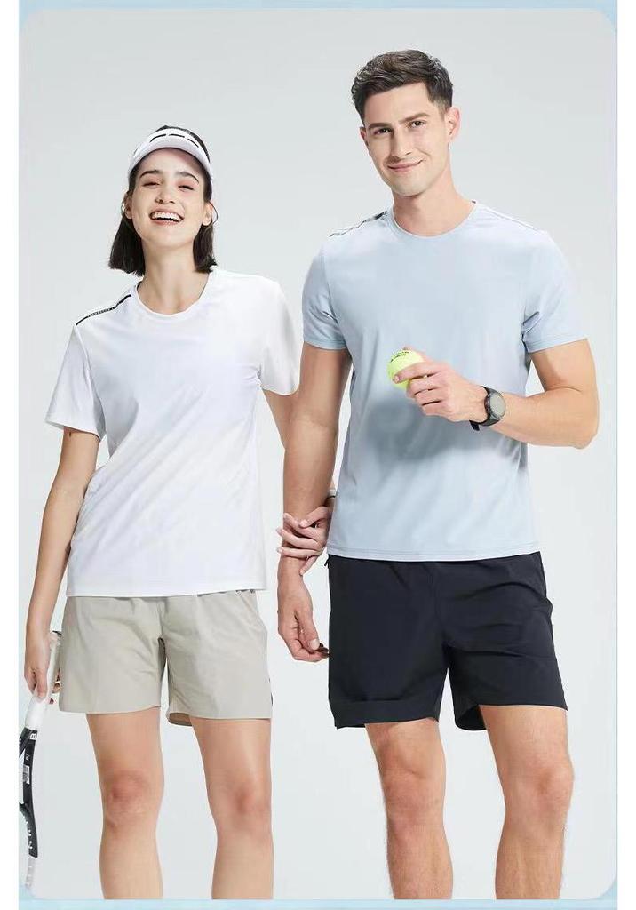 2024 Men's Quick-Dry Short Sleeve Running T-shirt: Round Neck, Outdoor Fitness Training Top