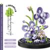 Sunflower & Rose Flower Building Blocks Toy Set for Kids - Assembled & Qixi Gift, Lego Compatible