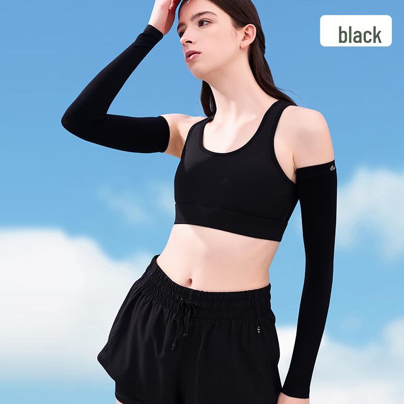 

Летние нарукавники из ледяного шелка с защитой от УФ-лучей – Дышащие, Защищающие от комаров велосипедные гетры One Size